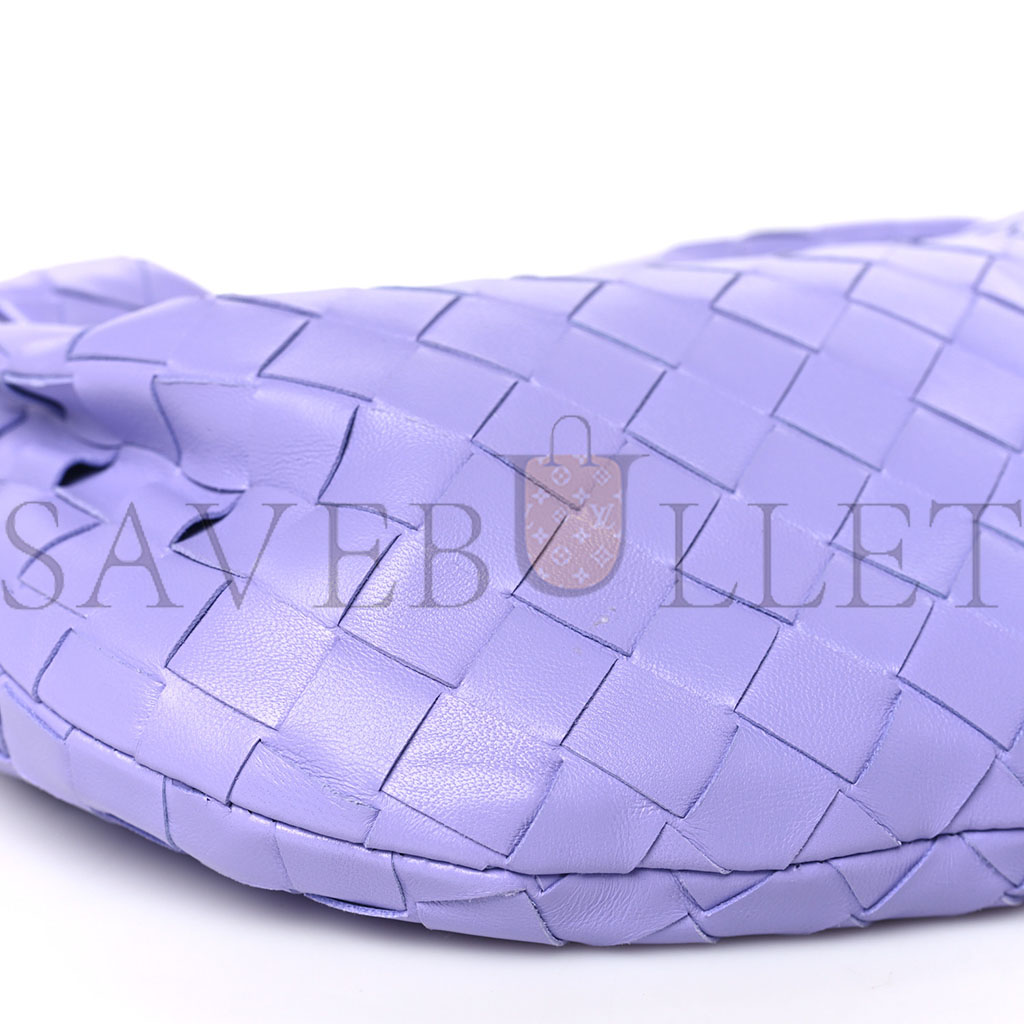 BOTTEGA VENETA NAPPA INTRECCIATO MINI JODIE WISTERIA (25*15*8cm)