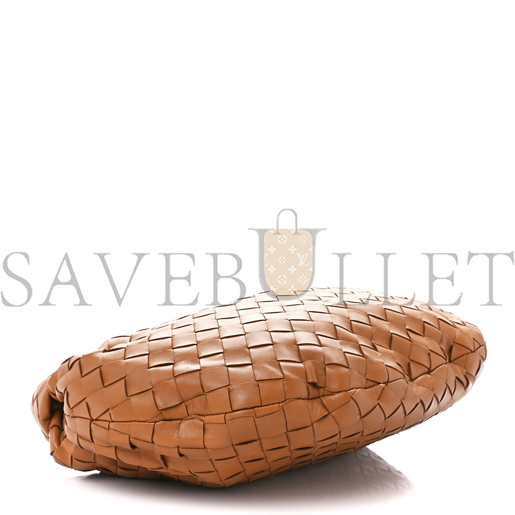 BOTTEGA VENETA NAPPA INTRECCIATO MEDIUM JODIE CARAMEL (41*27*8cm)