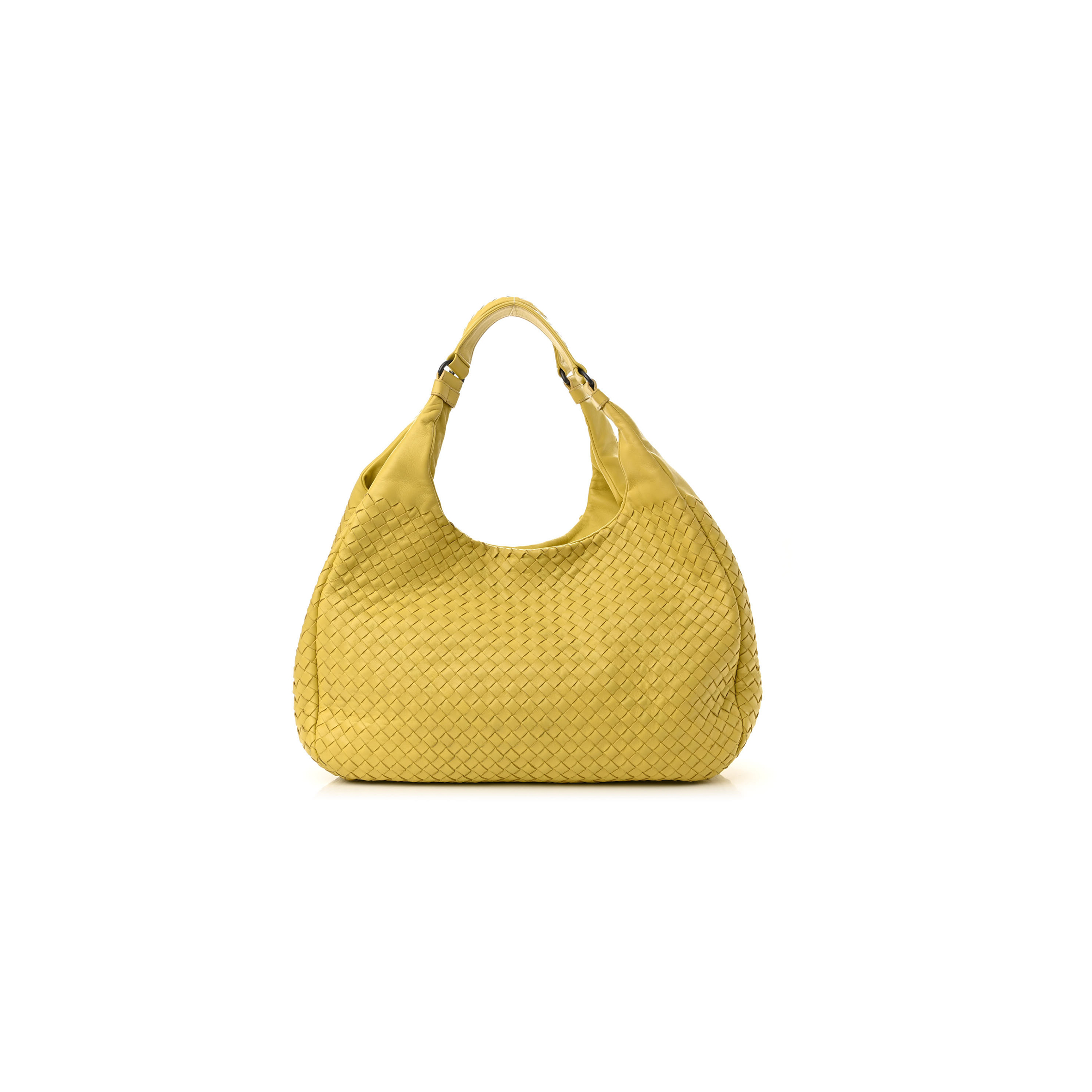 BOTTEGA VENETA NAPPA INTRECCIATO LARGE CAMPANA BUTTERCUP  (39*24*17cm)