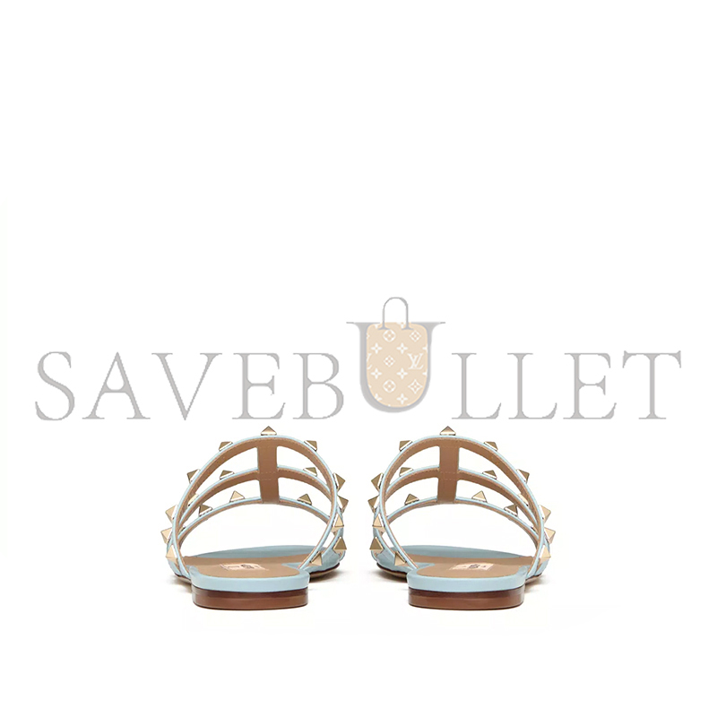 VALENTINO ROCKSTUD FLAT SLIDE SANDAL 5W2S0C49VOD_ZJ4 VALENTINO ROCKSTUD FLAT SLIDE SANDAL 5W2S0C49VOD_ZJ4