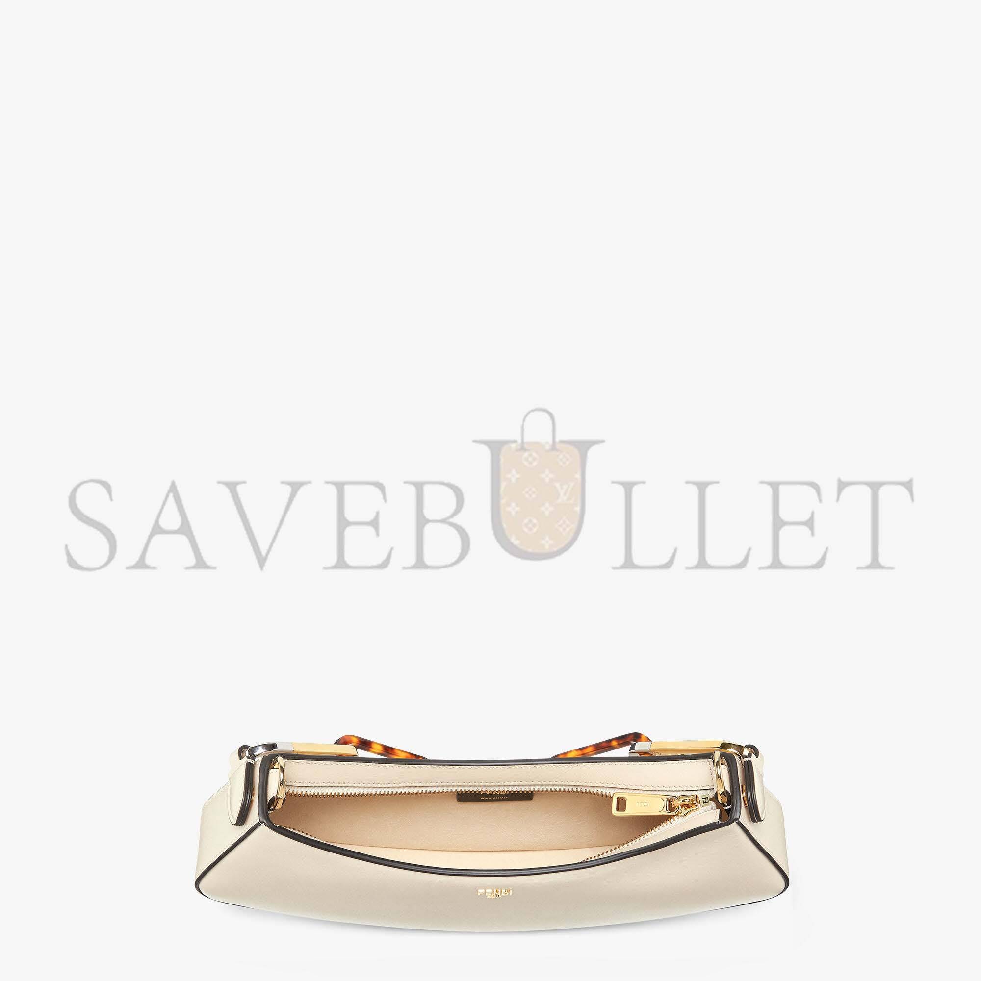 FENDI O’LOCK SWING - CAMELLIA LEATHER POUCH 8BS068AHM0F1DMY (32*11*5cm)