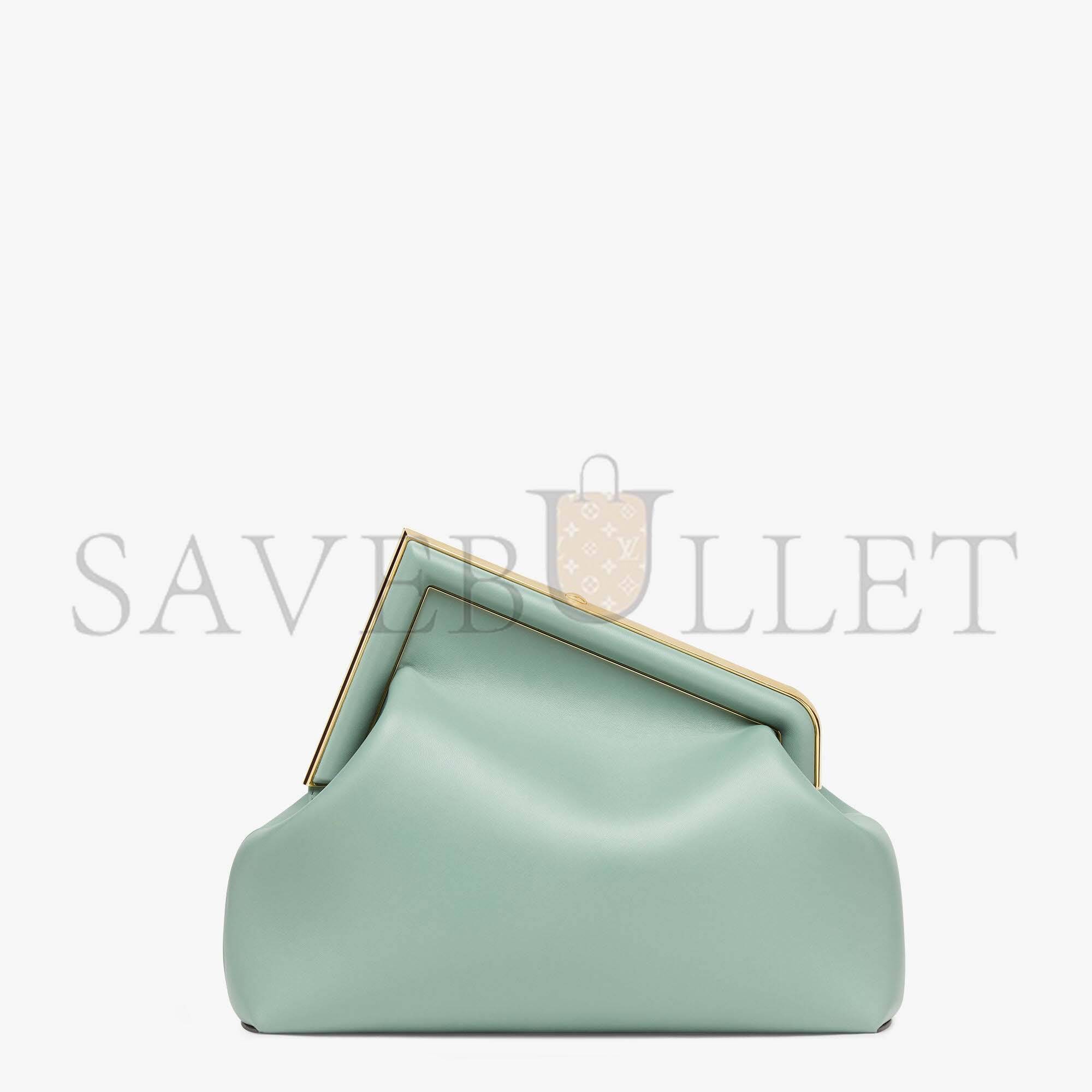 FENDI FIRST MEDIUM - MINT GREEN LEATHER BAG 8BP127ABVEF03HW (32.5*23.5*15cm)