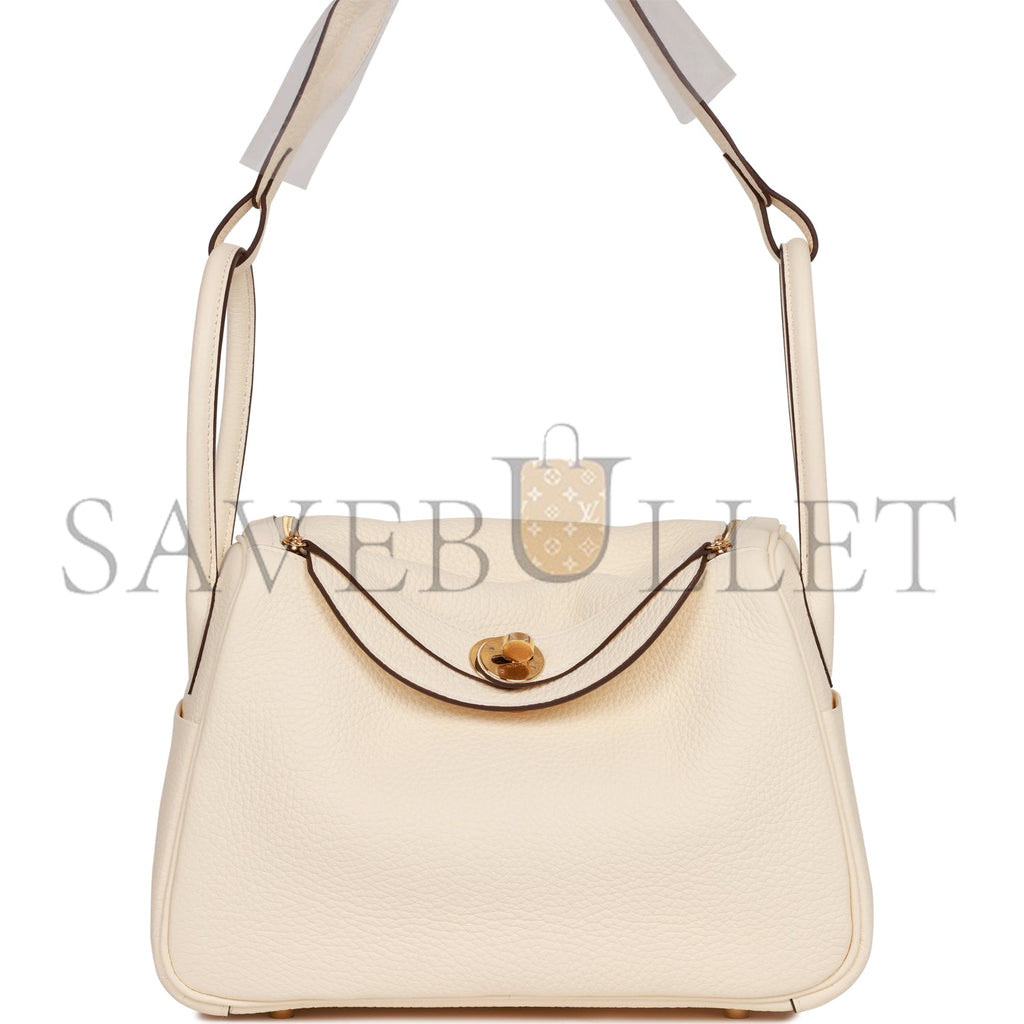 HERMES LINDY 26 NATA CLEMENCE GOLD HARDWARE (26*18*12cm)