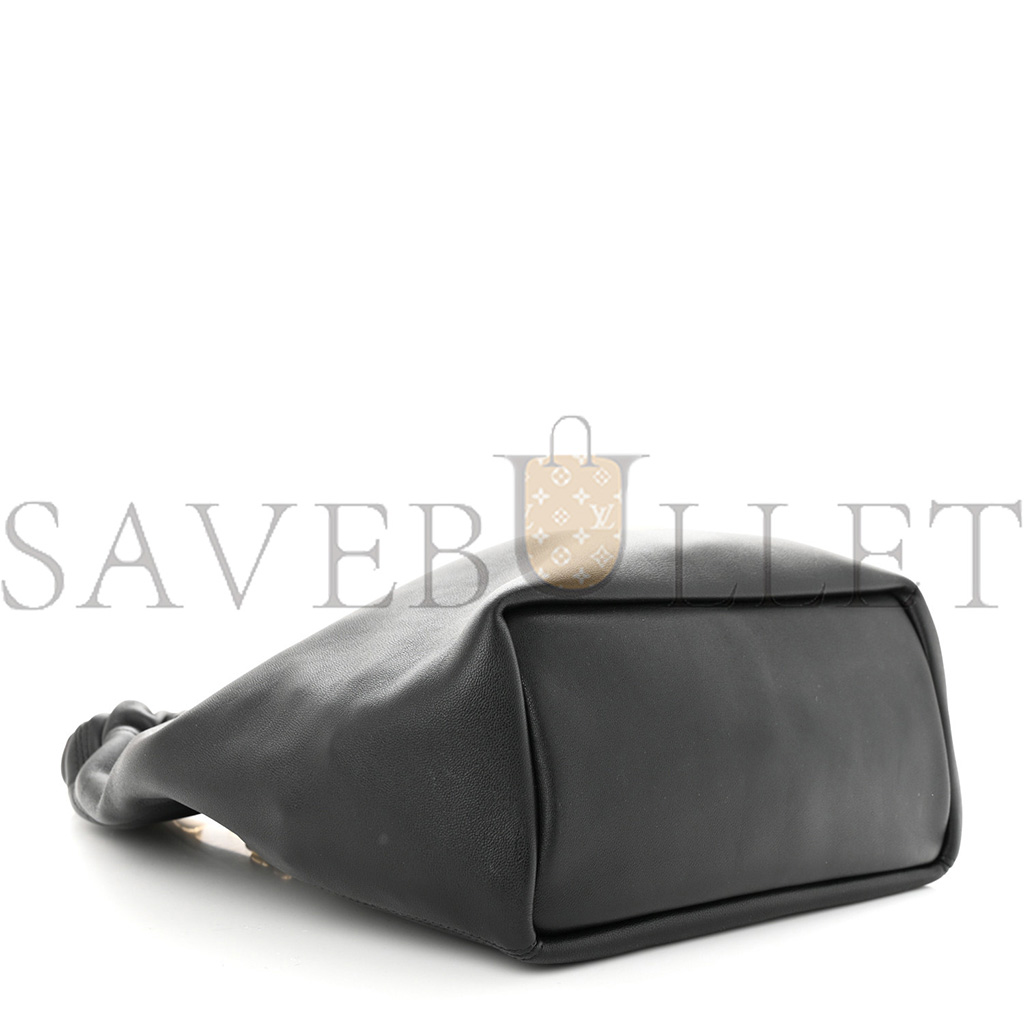 LOEWE NAPPA MEDIUM SQUEEZE BAG BLACK (29*20*11cm)