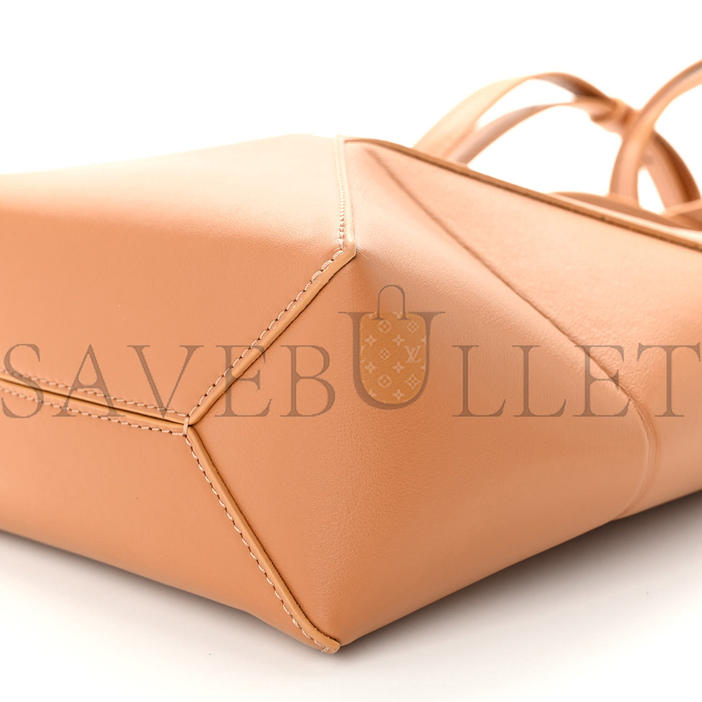 LOEWE SHINY CALFSKIN MINI PUZZLE FOLD TOTE WARM DESERT (20*16*10cm)