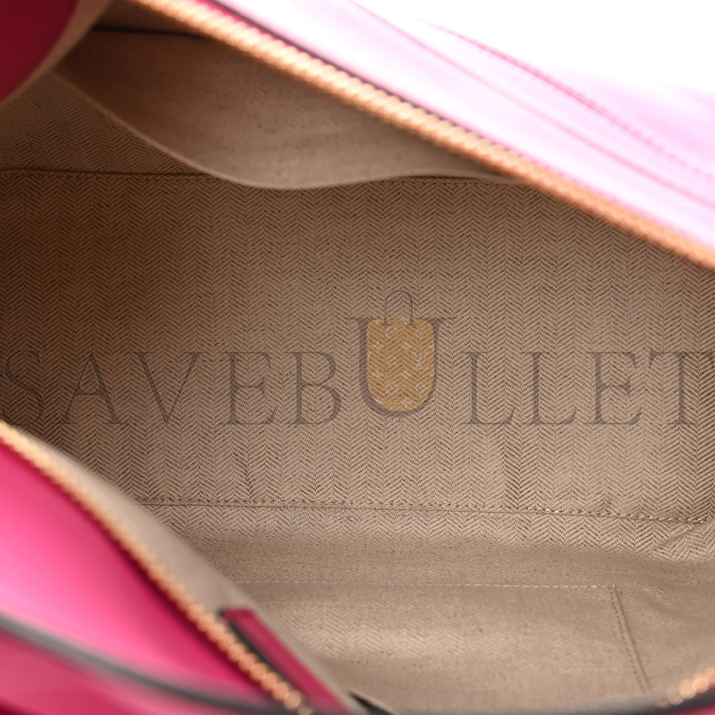 LOEWE CALFSKIN MEDIUM PUZZLE BAG FUCHSIA (29*18*12cm)