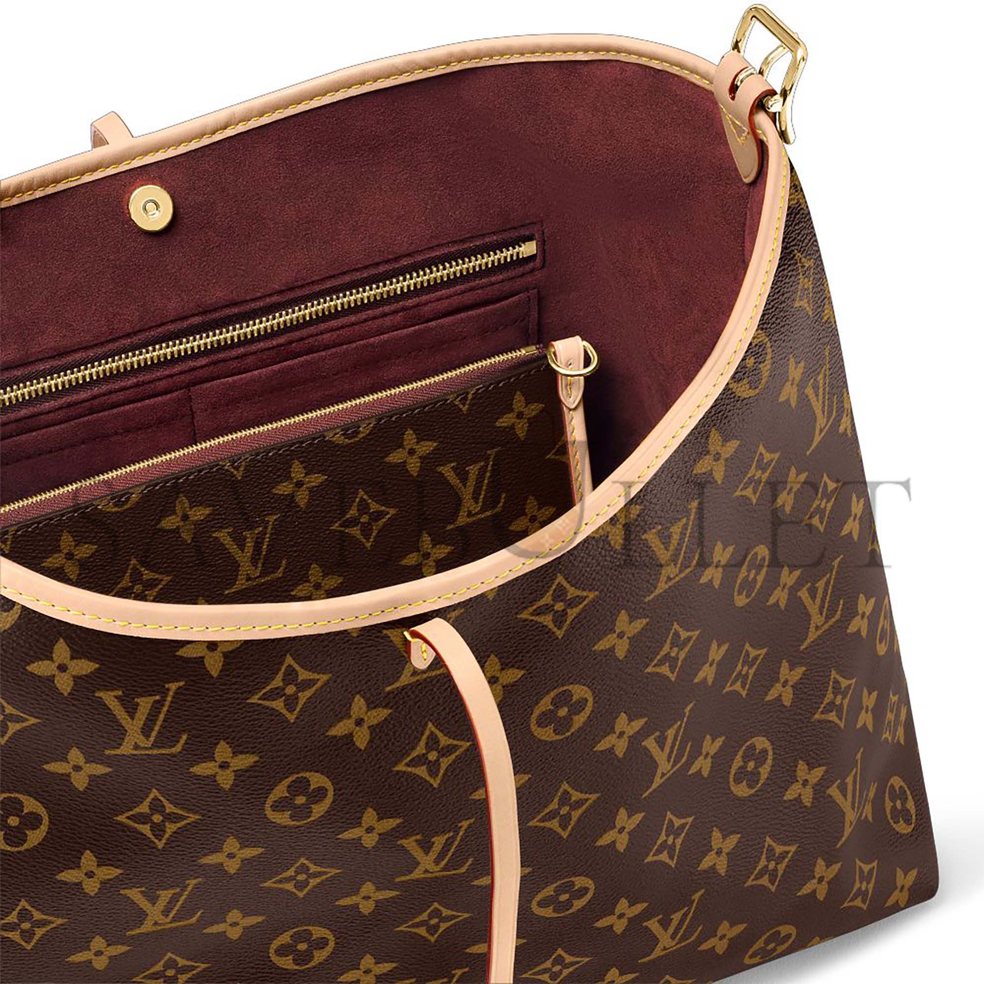 LOUIS VUITTON CARRYALL MM M46197 (39*30*15cm)