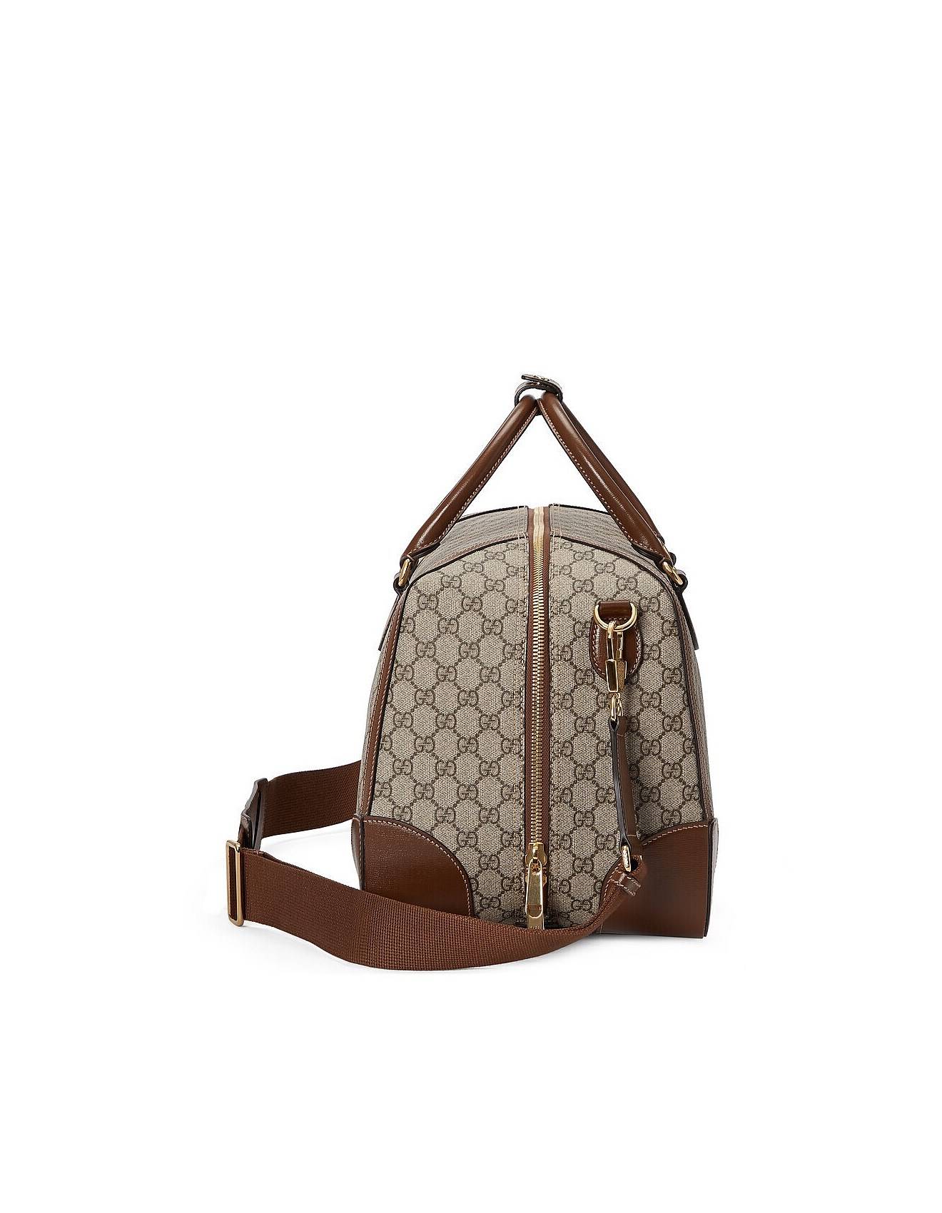 GUCCI DUFFLE BAG WITH INTERLOCKING G  696015 (42*26*24cm)